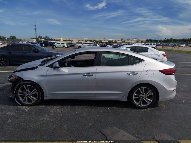 Продажа на аукционе авто 2017 Hyundai Elantra Limited, vin: 5NPD84LF2HH035140, номер лота: 45986799