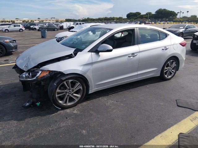 Продажа на аукционе авто 2017 Hyundai Elantra Limited, vin: 5NPD84LF2HH035140, номер лота: 45986799