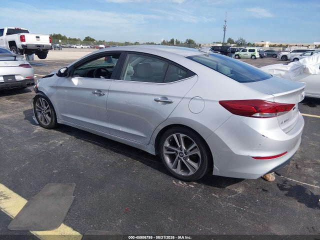 Продажа на аукционе авто 2017 Hyundai Elantra Limited, vin: 5NPD84LF2HH035140, номер лота: 45986799