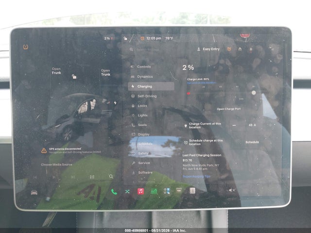 45986801 :رقم المزاد ، 7SAYGDEEXPF854227 vin ، 2023 Tesla Model Y Awd/long Range Dual Motor All-wheel Drive مزاد بيع