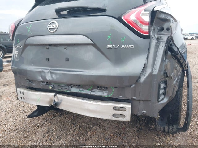 Продажа на аукционе авто 2017 Nissan Murano Sv, vin: 5N1AZ2MH2HN112458, номер лота: 45986807