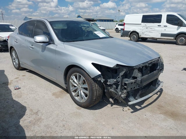 45986825 :رقم المزاد ، JN1BV7AP0EM678457 vin ، 2014 Infiniti Q50 Premium مزاد بيع