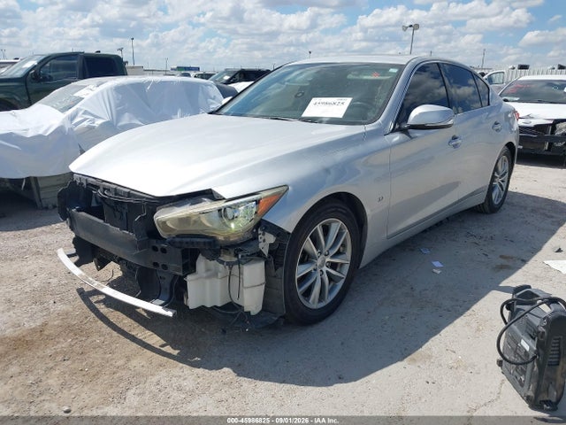 45986825 :رقم المزاد ، JN1BV7AP0EM678457 vin ، 2014 Infiniti Q50 Premium مزاد بيع