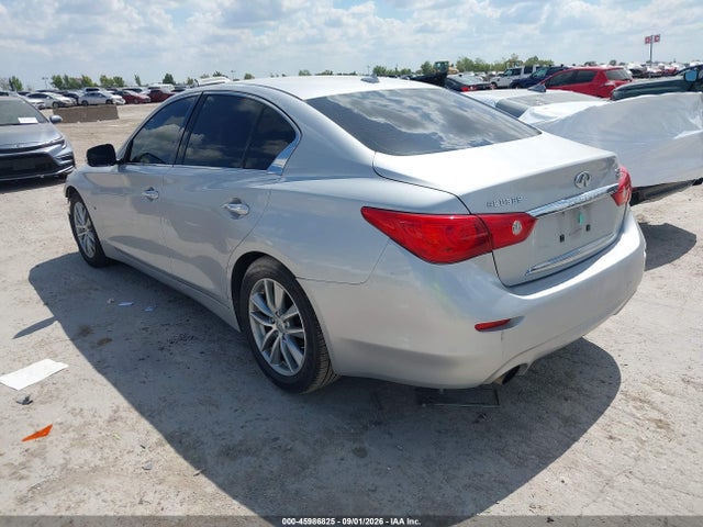 45986825 :رقم المزاد ، JN1BV7AP0EM678457 vin ، 2014 Infiniti Q50 Premium مزاد بيع