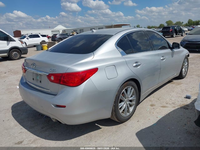 45986825 :رقم المزاد ، JN1BV7AP0EM678457 vin ، 2014 Infiniti Q50 Premium مزاد بيع