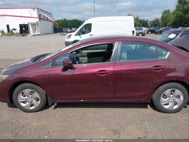 45986873 :رقم المزاد ، 19XFB2F51EE262028 vin ، 2014 Honda Civic Lx مزاد بيع