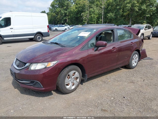 45986873 :رقم المزاد ، 19XFB2F51EE262028 vin ، 2014 Honda Civic Lx مزاد بيع