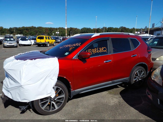 2019 Nissan Rogue Sl მანქანა იყიდება აუქციონზე, vin: 5N1AT2MV4KC793538, აუქციონის ნომერი: 45986882