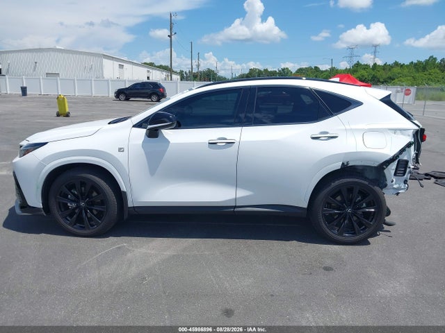 45986896 :رقم المزاد ، 2T2KGCEZ8SC061498 vin ، 2025 Lexus Nx 350 F Sport Handling مزاد بيع