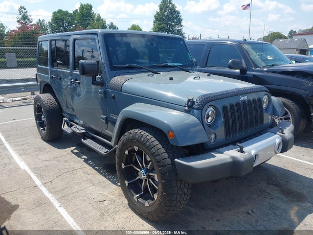 45986906 :رقم المزاد ، 1C4BJWEG5FL660220 vin ، 2015 Jeep Wrangler Unlimited Sahara مزاد بيع