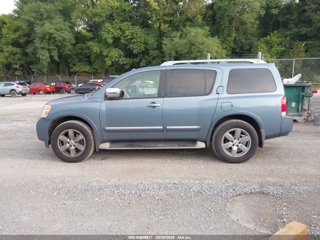Продажа на аукционе авто 2012 Nissan Armada Platinum, vin: 5N1BA0NE7CN601967, номер лота: 45986917
