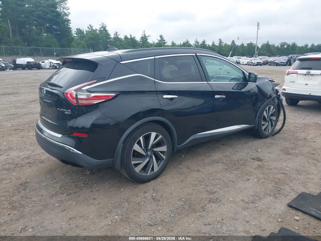45986921 :رقم المزاد ، 5N1AZ2MH2HN146755 vin ، 2017 Nissan Murano Platinum مزاد بيع
