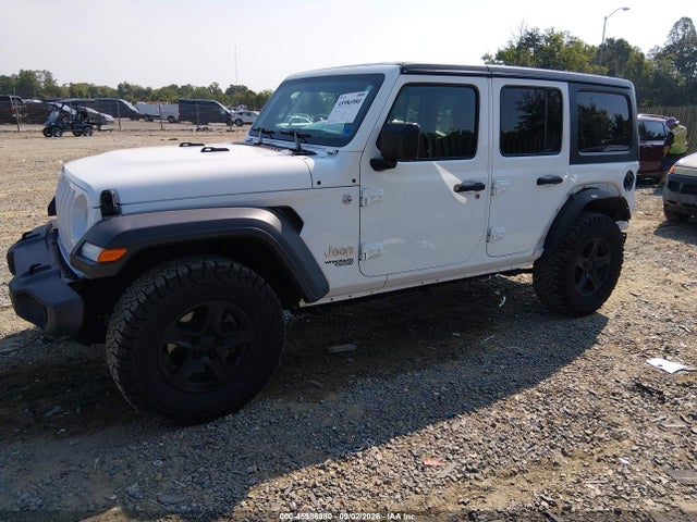 Продаж на аукціоні авто 2018 Jeep Wrangler Unlimited Sport S 4x4, vin: 1C4HJXDG6JW229703, номер лоту: 45986980