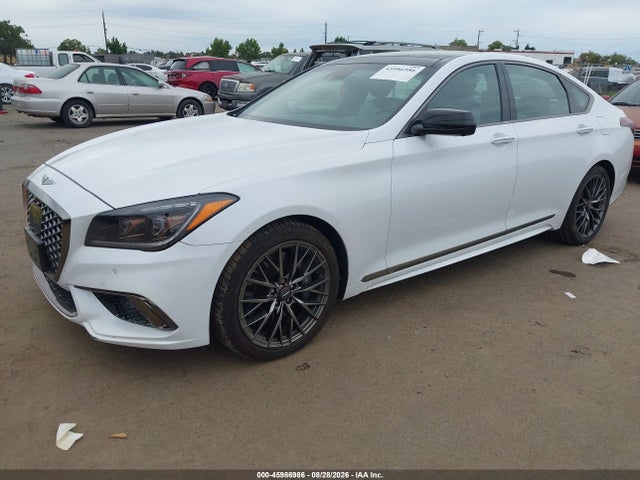 Продажа на аукционе авто 2018 Genesis G80 3.3t Sport, vin: KMHGN4JB3JU244657, номер лота: 45986986