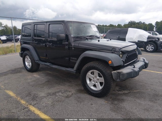 Продажа на аукционе авто 2016 Jeep Wrangler Unlimited Sport, vin: 1C4BJWDG8GL148891, номер лота: 45987080