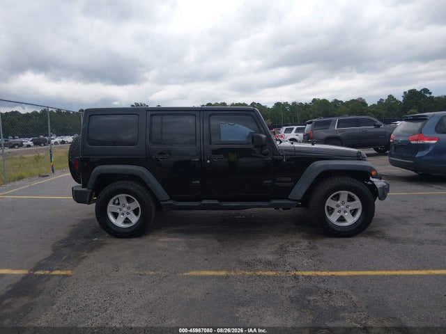 Продажа на аукционе авто 2016 Jeep Wrangler Unlimited Sport, vin: 1C4BJWDG8GL148891, номер лота: 45987080