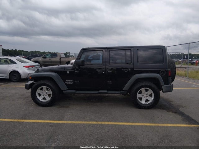 Продажа на аукционе авто 2016 Jeep Wrangler Unlimited Sport, vin: 1C4BJWDG8GL148891, номер лота: 45987080