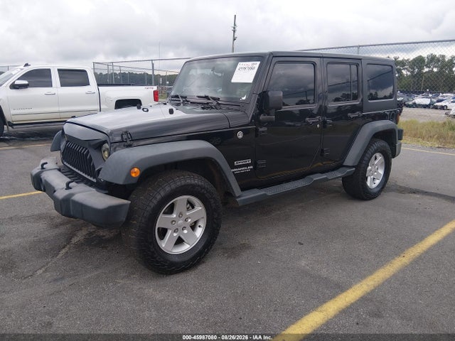 Продажа на аукционе авто 2016 Jeep Wrangler Unlimited Sport, vin: 1C4BJWDG8GL148891, номер лота: 45987080