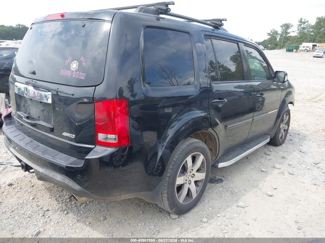 2013 Honda Pilot Touring მანქანა იყიდება აუქციონზე, vin: 5FNYF4H91DB026965, აუქციონის ნომერი: 45987099