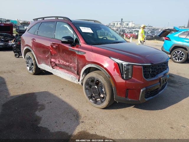 2025 Kia Sorento X-line Ex მანქანა იყიდება აუქციონზე, vin: 5XYRHDJFXSG402227, აუქციონის ნომერი: 45987104