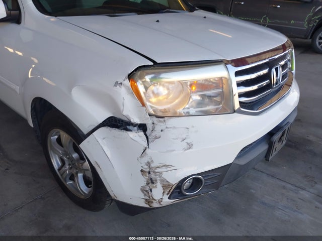 2014 Honda Pilot Ex მანქანა იყიდება აუქციონზე, vin: 5FNYF4H49EB011524, აუქციონის ნომერი: 45987113
