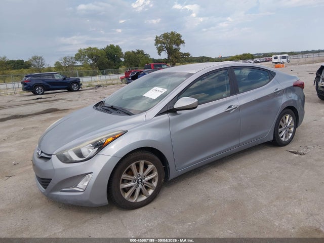Продаж на аукціоні авто 2015 Hyundai Elantra Se, vin: 5NPDH4AE7FH582878, номер лоту: 45987199
