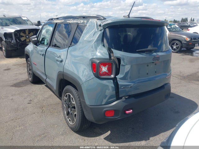 Продаж на аукціоні авто 2017 Jeep Renegade Trailhawk 4x4, vin: ZACCJBCB1HPG39187, номер лоту: 45987219