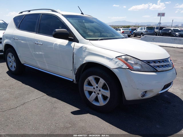 Auction sale of the 2007 Nissan Murano Sl, vin: JN8AZ08T57W509375, lot number: 45987221