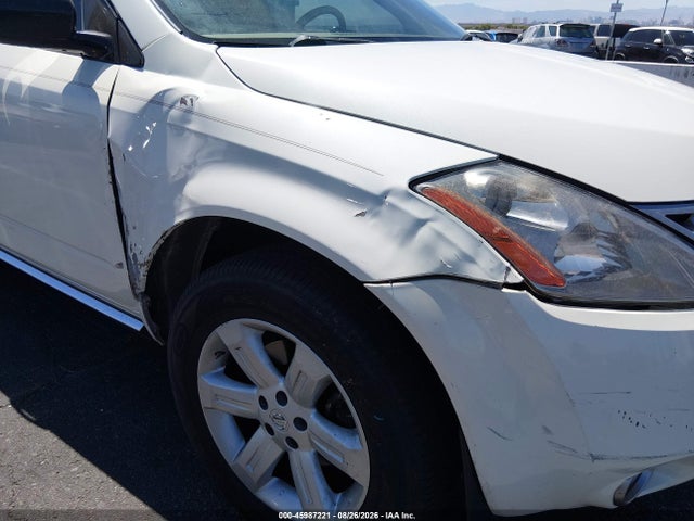 Продажа на аукционе авто 2007 Nissan Murano Sl, vin: JN8AZ08T57W509375, номер лота: 45987221