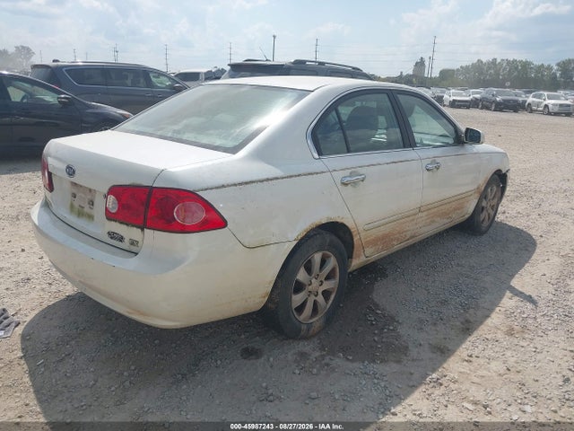 2008 Kia Optima Ex მანქანა იყიდება აუქციონზე, vin: KNAGE123885229731, აუქციონის ნომერი: 45987243
