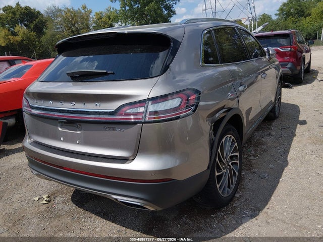 45987277 :رقم المزاد ، 2LMPJ8KP8LBL24966 vin ، 2020 Lincoln Nautilus Reserve مزاد بيع