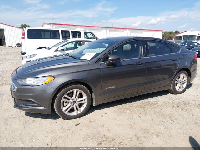 2018 Ford Fusion Hybrid S მანქანა იყიდება აუქციონზე, vin: 3FA6P0UU2JR282037, აუქციონის ნომერი: 45987279