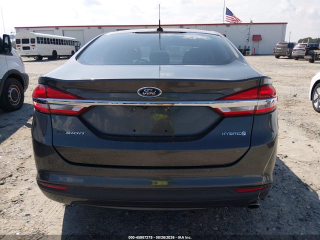 2018 Ford Fusion Hybrid S მანქანა იყიდება აუქციონზე, vin: 3FA6P0UU2JR282037, აუქციონის ნომერი: 45987279
