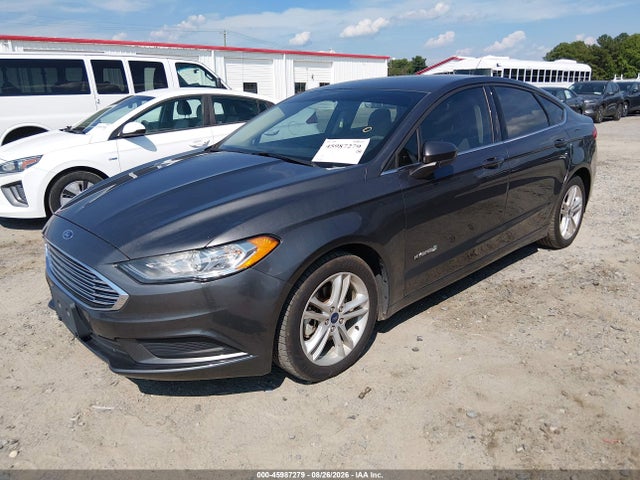 2018 Ford Fusion Hybrid S მანქანა იყიდება აუქციონზე, vin: 3FA6P0UU2JR282037, აუქციონის ნომერი: 45987279
