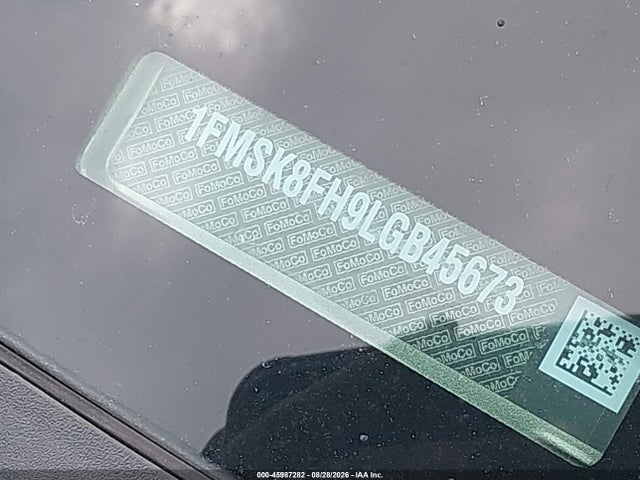 Продажа на аукционе авто 2020 Ford Explorer Limited, vin: 1FMSK8FH9LGB45673, номер лота: 45987282