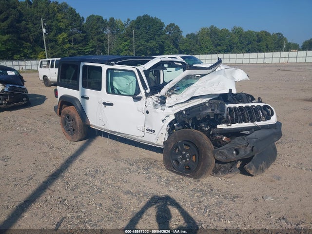 2024 Jeep Wrangler 4-door Sport 4x4 მანქანა იყიდება აუქციონზე, vin: 1C4PJXDG3RW326767, აუქციონის ნომერი: 45987302