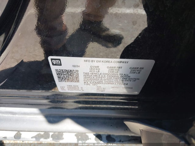Продаж на аукціоні авто 2024 Buick Encore Gx Preferred Fwd, vin: KL4AMBS20RB179624, номер лоту: 45987305