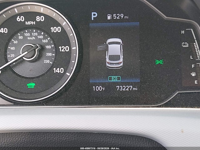 Продажа на аукционе авто 2020 Hyundai Ioniq Hybrid Blue, vin: KMHC65LC4LU219115, номер лота: 45987316