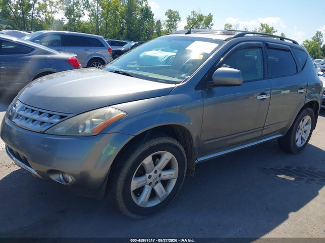 Продаж на аукціоні авто 2006 Nissan Murano Sl, vin: JN8AZ08W26W537725, номер лоту: 45987317