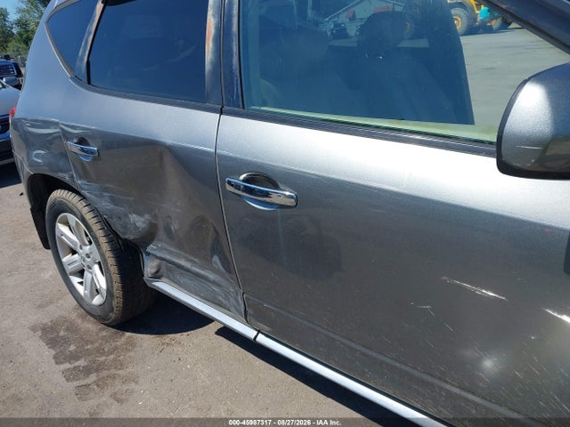 Продаж на аукціоні авто 2006 Nissan Murano Sl, vin: JN8AZ08W26W537725, номер лоту: 45987317