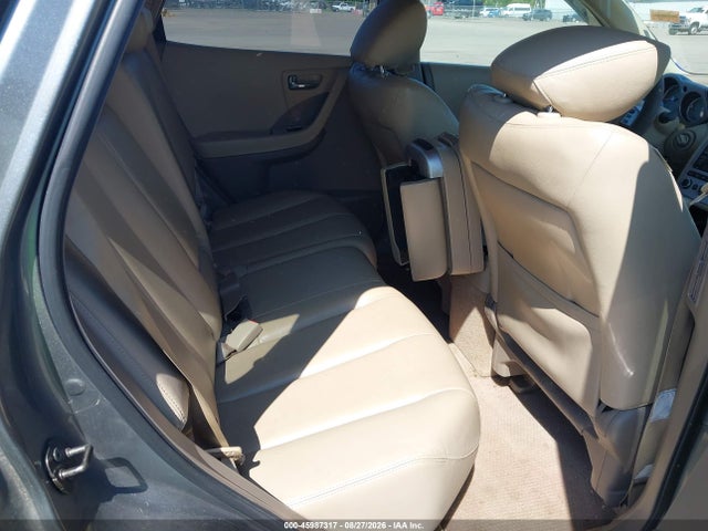 Продаж на аукціоні авто 2006 Nissan Murano Sl, vin: JN8AZ08W26W537725, номер лоту: 45987317