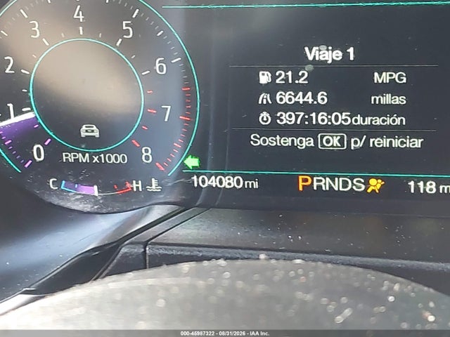 2019 Ford Mustang Ecoboost Premium მანქანა იყიდება აუქციონზე, vin: 1FA6P8TH6K5124663, აუქციონის ნომერი: 45987322