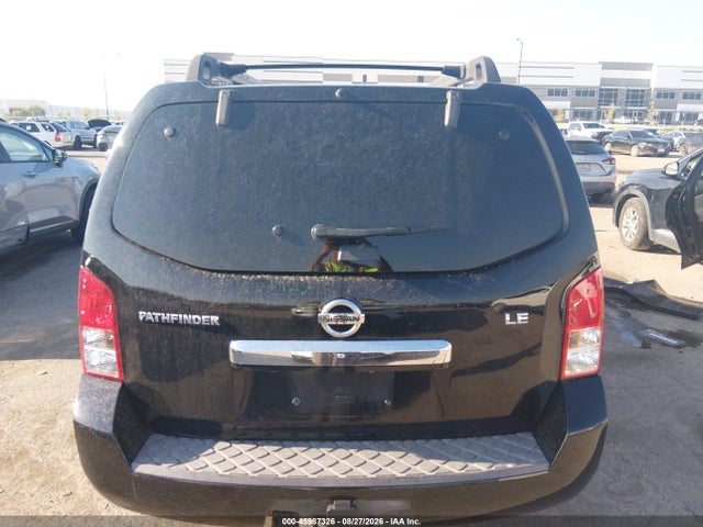 Продажа на аукционе авто 2012 Nissan Pathfinder Le, vin: 5N1AR1NB6CC626645, номер лота: 45987326