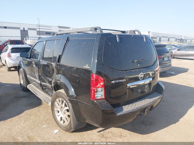 Продажа на аукционе авто 2012 Nissan Pathfinder Le, vin: 5N1AR1NB6CC626645, номер лота: 45987326