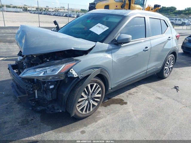 45987332 :رقم المزاد ، 3N1CP5CVXNL514237 vin ، 2022 Nissan Kicks Sv Xtronic Cvt مزاد بيع