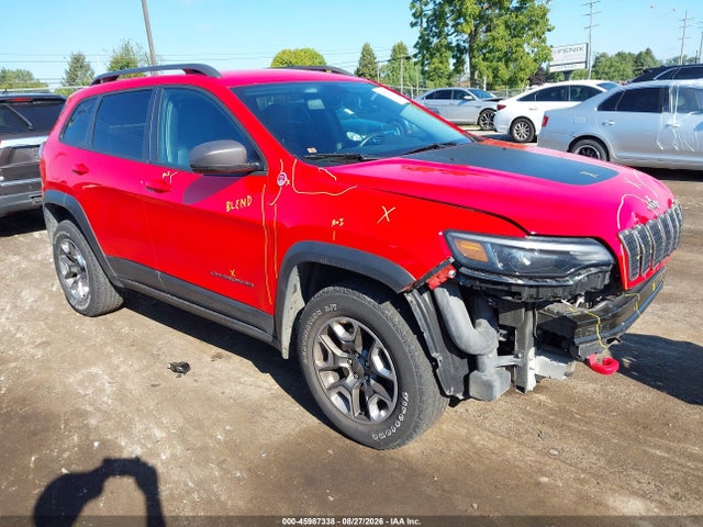 45987338 :رقم المزاد ، 1C4PJMBX5KD398606 vin ، 2019 Jeep Cherokee Trailhawk 4x4 مزاد بيع