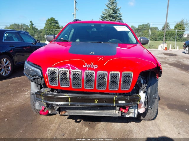 45987338 :رقم المزاد ، 1C4PJMBX5KD398606 vin ، 2019 Jeep Cherokee Trailhawk 4x4 مزاد بيع