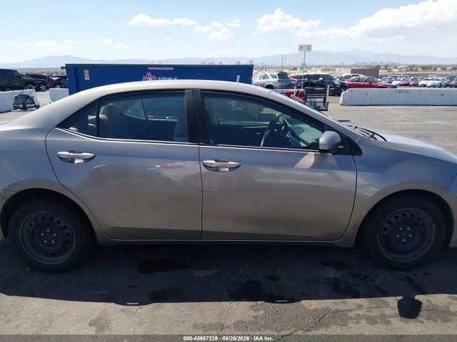 2T1BURHE6EC174881 Toyota COROLLA LE