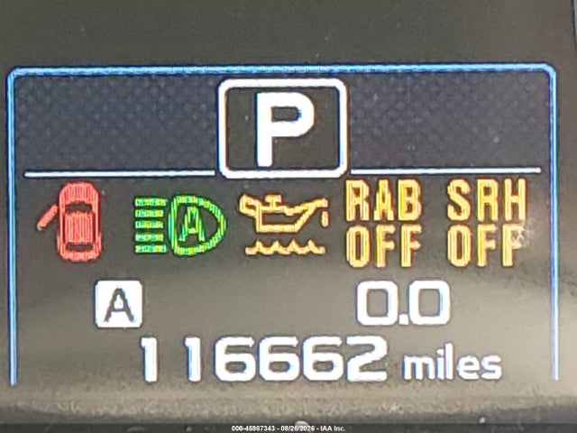 45987343 :رقم المزاد ، 4S4BSANC3K3213534 vin ، 2019 Subaru Outback 2.5i Limited مزاد بيع