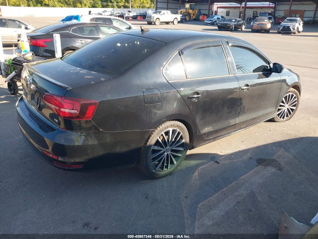 45987346 :رقم المزاد ، 3VWD17AJ9GM308870 vin ، 2016 Volkswagen Jetta 1.8t Sport مزاد بيع
